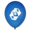Promotional 10 inch Balloon - Blue Branded