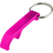 Metal Bottle Opener and Keyholder - Pink