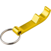 Metal Bottle Opener and Keyholder - Yellow reverse