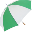 Promo Budget Golf Umbrella - Emerald Green & White