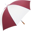 Promo Budget Golf Umbrella - Burgundy & White
