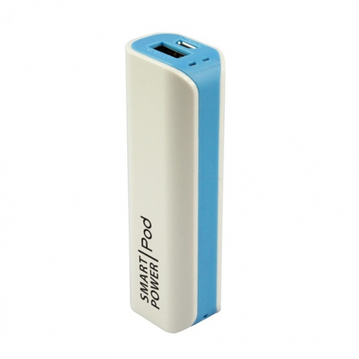 2200mAh Pod Power Bank - Blue Branded