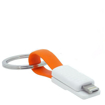 2 in 1 Lightning USB Adaptor - Orange