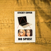 Sticky Webscam Cover - With Printed Backing Card
