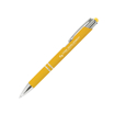 Engraved Bing Soft Touch Stylus Touch Ballpen - Yellow