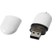 USB Bullet Flashdrive - White