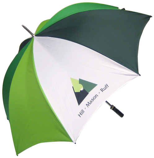 Bedford Silver Umbrella - Branded