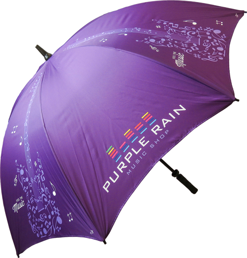 Spectrum Sport Golf Umbrella - Purple Branded