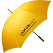Executive Golf Umbrella - Yellow Branded