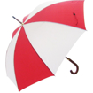 Woodstick Umbrella - Red & White