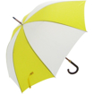 Woodstick Umbrella - Yellow & White