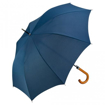 Fare Automatic Crook Handle Umbrella - Navy Blue