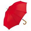 Fare Automatic Crook Handle Umbrella - Red