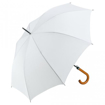 Fare Automatic Crook Handle Umbrella - White