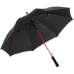Fare Automatic Colourline Umbrella - Pink Promotional Labelling