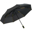 Fare Mini Style Automatic Umbrella - Anthracite & Yellow