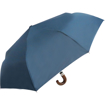 Deluxe Woodcrook Telescopic Umbrella - Navy Blue