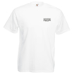 White Fruit of the Loom Value Weight T-Shirt - Branded