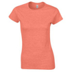 Gildan Ladies Soft Style T-Shirt - Heather Orange