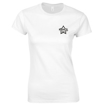 White Gildan Ladies Soft Style T-Shirt - Branded