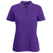 Fruit of the Loom Lady Fit Polo Shirt - Purple