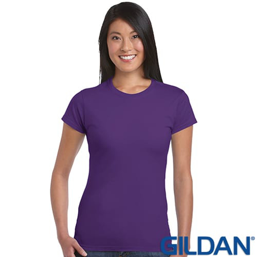 Gildan Ladies Soft Style T-Shirt - Purple