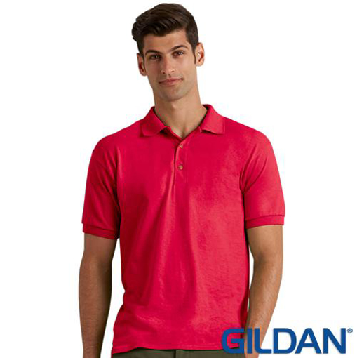 Gildan DryBlend Polo Shirt - Red