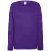 Fruit of the Loom Ladies Sweatshirt - Purple