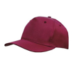 Polyester Twill Budget Cap - Maroon