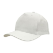 Polyester Twill Budget Cap - White