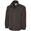 Zipped Fleece Jacket - Charcoal