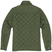 Slazenger Stance Insulated Jacket - Army Green Flat Back View