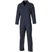 Economy Stud Front Coverall - Black