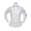 Kustom Kit Ladies Long Sleeve Shirt - White