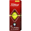 Titleist TruFeel Golf Balls - Yellow box of 3