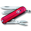 Victorinox Classic Swiss Army Knife - Transparent Red