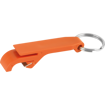 Plastic Bottle Opener Keyring - Orange