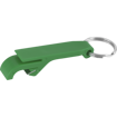 Plastic Bottle Opener Keyring - Green