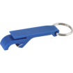 Plastic Bottle Opener Keyring - Blue