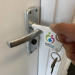 Hygiene Hook Keyring - Use to open doors