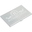 Engraved Business Card Holder - Silver