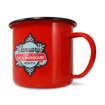 10oz Premium Enamel Mug - Red