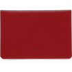 Portrait Belluno Oyster Card Wallet - Red