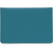 Portrait Belluno Oyster Card Wallet - Turquoise