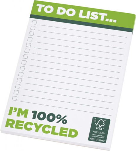 A6 Recycled Notepad - Branded