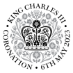 King's Coronation Mugs - Coronation Logo Black