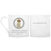 Royal Coronation Balmoral Mugs - front & back