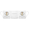 Royal Coronation Balmoral Mugs - left or right print