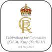 King's Coronation Coasters - King's Royal Monogram