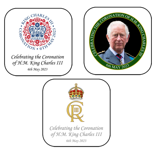 King's Coronation Coasters